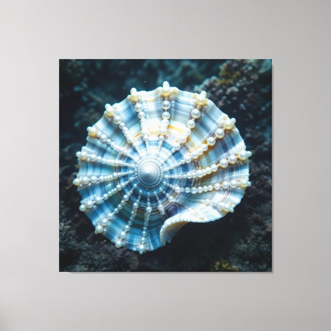 Impressão Em Tela Die Schatzmuschel – Verborgene Perlen  (Frente)