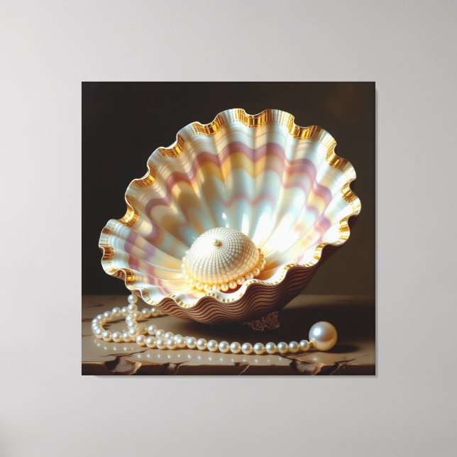 Impressão Em Tela Die Schatzmuschel – Verborgene Perlen  (Frente)