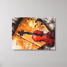 Impressão Em Tela Die Violine