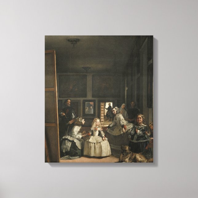 Impressão Em Tela Diego Velazquez Las Meninas (Frente)