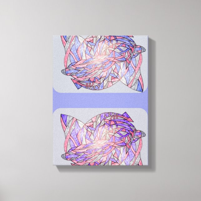 Impressão Em Tela Digital Tentacles Abstract Modern Art Print (Frente)