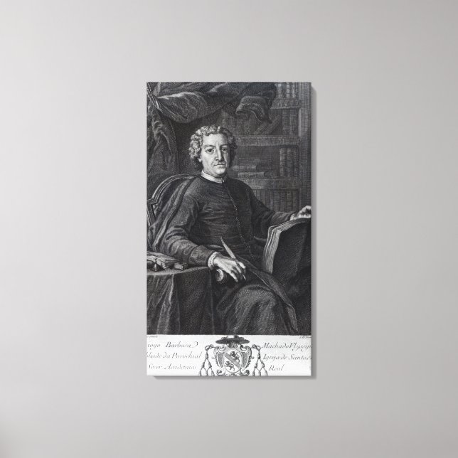 Impressão Em Tela Diogo Barbosa Machado (Frente)