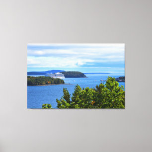 Impressão Em Tela Diptych do porto bar