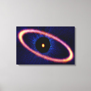Impressão Em Tela Disco de Detritos do Sistema Estelar de Fomalhaut