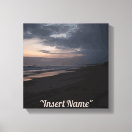 Impressão Em Tela Distância da Terra