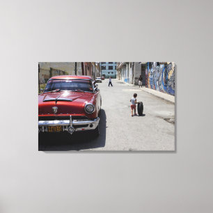 Impressão Em Tela Distrito Africano Hamel, Havana, Cuba, UNESCO