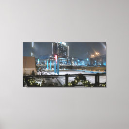 Impressão Em Tela Diversão nas Férias em Canalside