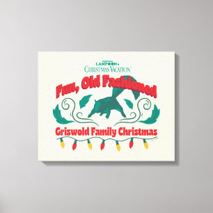 Impressão Em Tela Divertido, Velho Feliz Natal da Família Griswold