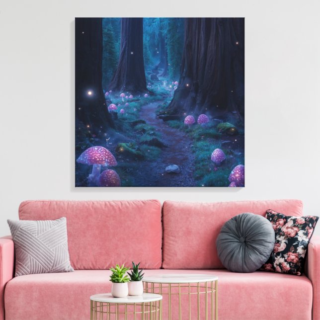 Impressão Em Tela Divine Path Wall Art – Spiritual Journey Landscape (Insitu(Sala de estar))