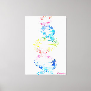 Impressão Em Tela DNA, o espião da vida