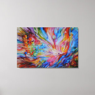 Impressão Em Tela Do "série da história da criação primeiro jard