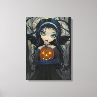 Impressão em tela do Vampiro de Halloween de Octob
