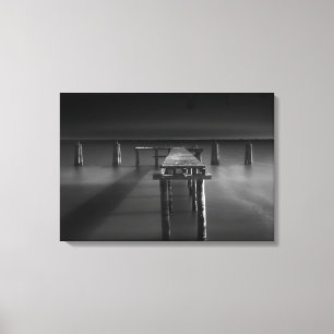 Impressão Em Tela Doca abandonada no lago Monroe
