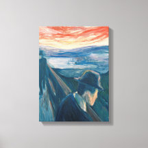 Doente no Sunset, Desespero (por Edvard Munch)