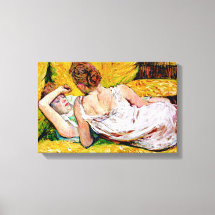 Impressão Em Tela Dois amigos que pintam por Henri de