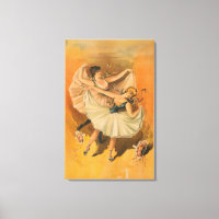 Dois Ballerinas - Poster Teatral