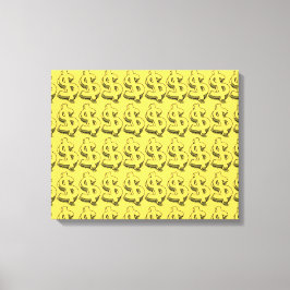 Impressão Em Tela dolar dourado