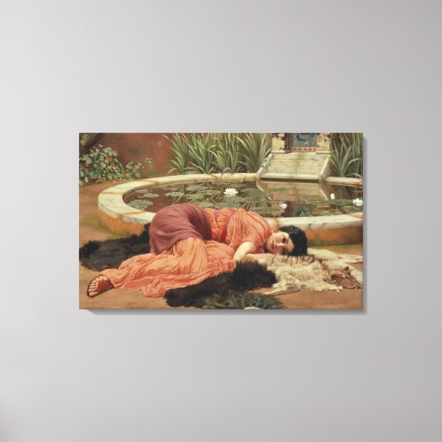 Impressão Em Tela Dolce Far Niente, 1904 (Frente)