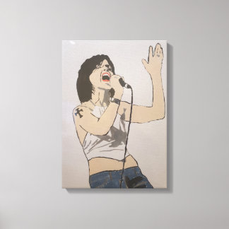 Impressão Em Tela Dolores Hand Painted by Mark Elsen