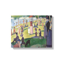 Domingo em La Grande Jatte por Georges Seurat