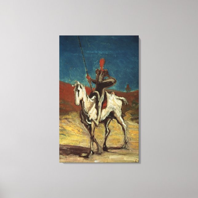 Impressão Em Tela Don Quixote, c.1865-1870 (Frente)