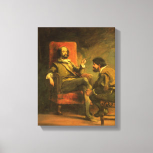 Impressão Em Tela Don Quixote e Sancho Panza
