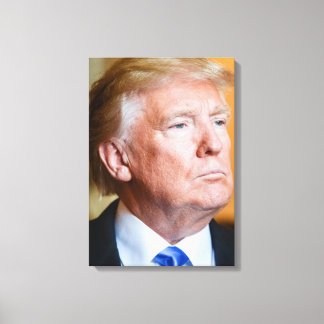 Impressão Em Tela Donald Trump Portrait