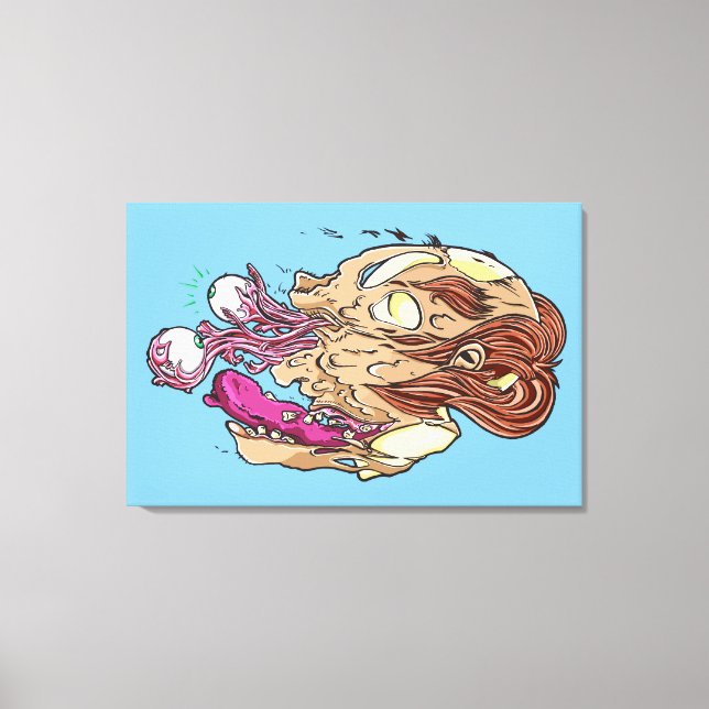 Impressão Em Tela Don't look back! (Frente)