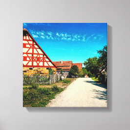 Impressão Em Tela Dorfstraße