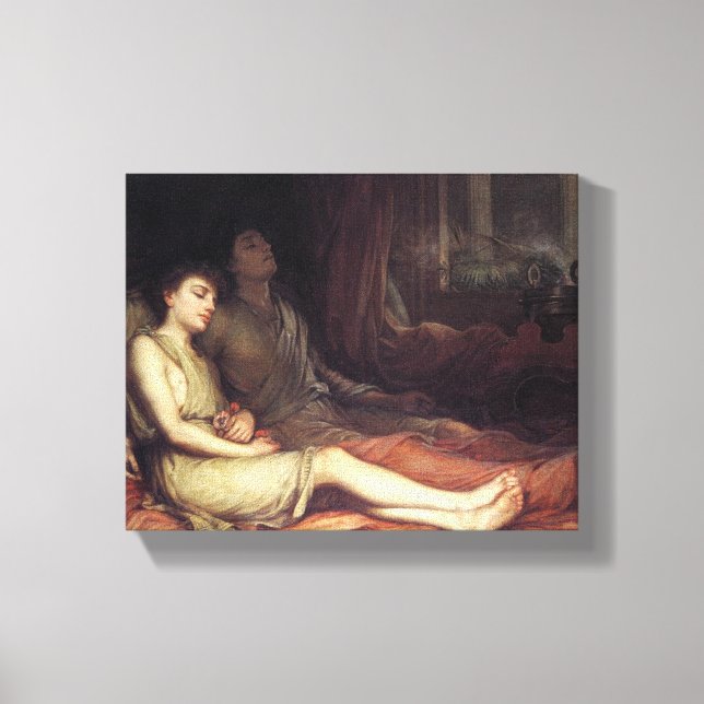 Impressão Em Tela Dormir e Morte de Meio Irmão (Grief) (Frente)