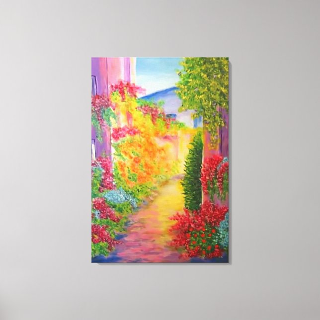 Impressão Em Tela Down the Lane (Frente)