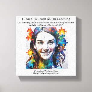 Impressão Em Tela Dr. Anders Osborne Ph.D., Treinador de ADHD,