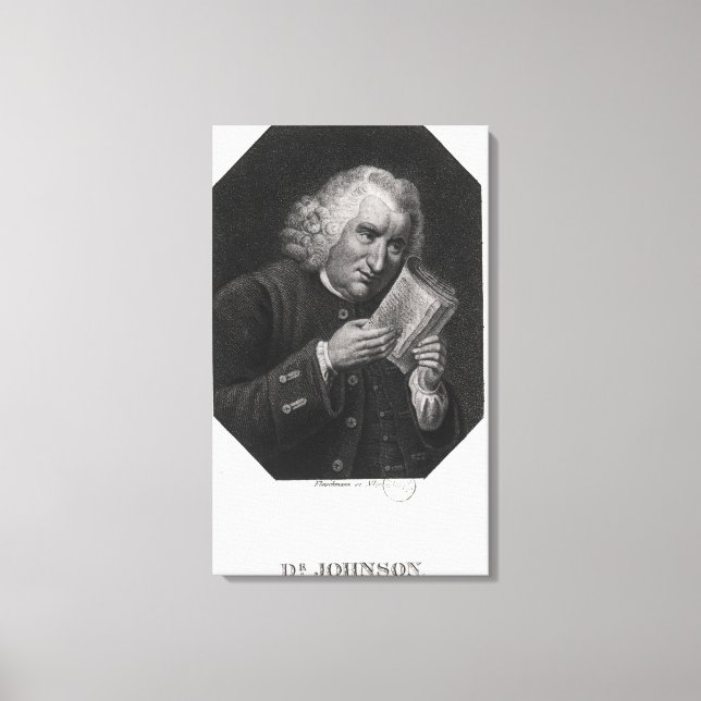 Impressão Em Tela Dr. Samuel Johnson (Frente)
