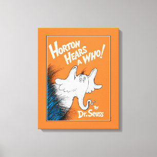 Impressão Em Tela Dr. Seuss Horton e o Mundo dos Quem! o Livro