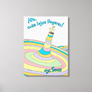 Impressão Em Tela Dr. Seuss   Oh, Quão Longe Você Vai!
