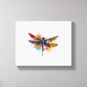 Impressão Em Tela Dragonfly