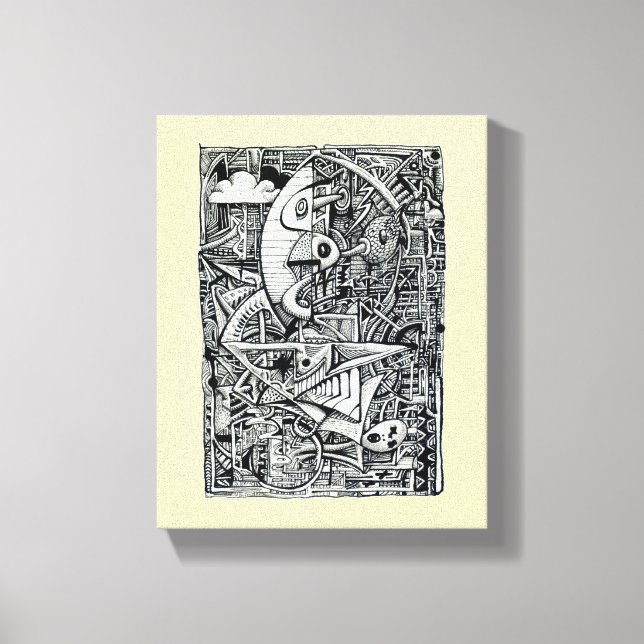 Impressão Em Tela Dream House (Frente)