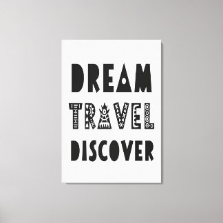 Impressão Em Tela Dream Viagem