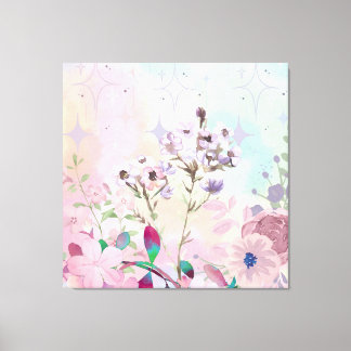 Impressão Em Tela Dreamy Butterfly & Bee Meadow Framed Art Print 