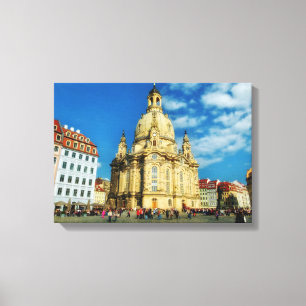 Impressão Em Tela Dresden Frauenkirche