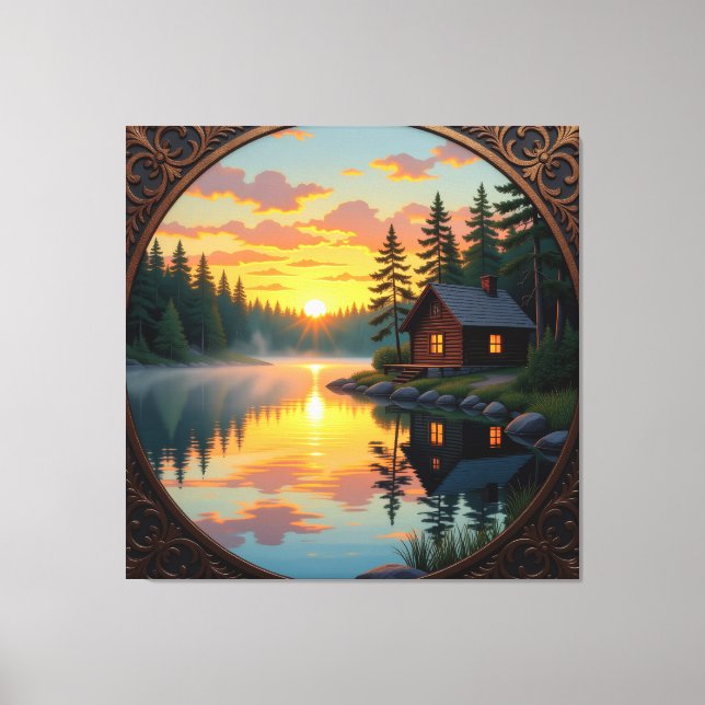 Impressão Em Tela Druck auf Keilleinwand (Frente)