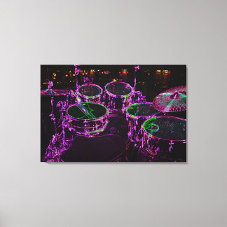 Impressão Em Tela Drums 36x24 (90x60cm) wacna