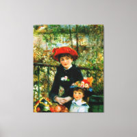 Duas Irmãs no Terraço por Renoir