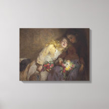 Duas Meninas Jovens Retornando Para Casa