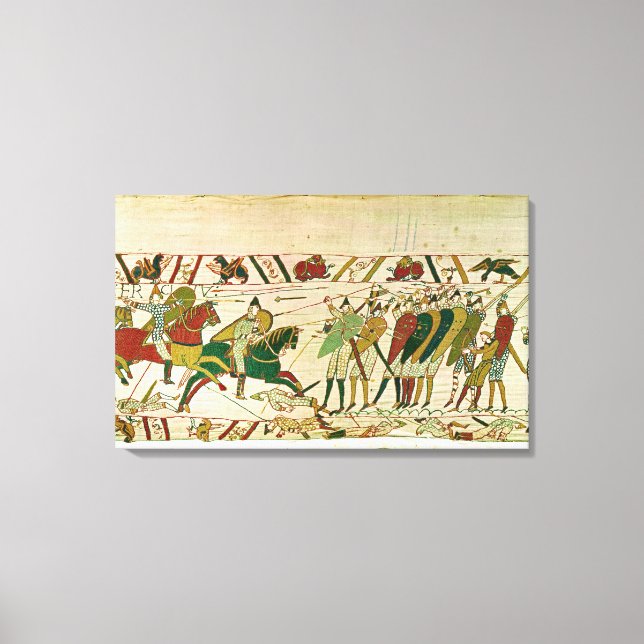 Impressão Em Tela Duke William Exhort suas tropas (Frente)