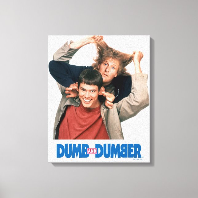 Impressão Em Tela Dumb e Dumber | Lloyd e Harry (Frente)