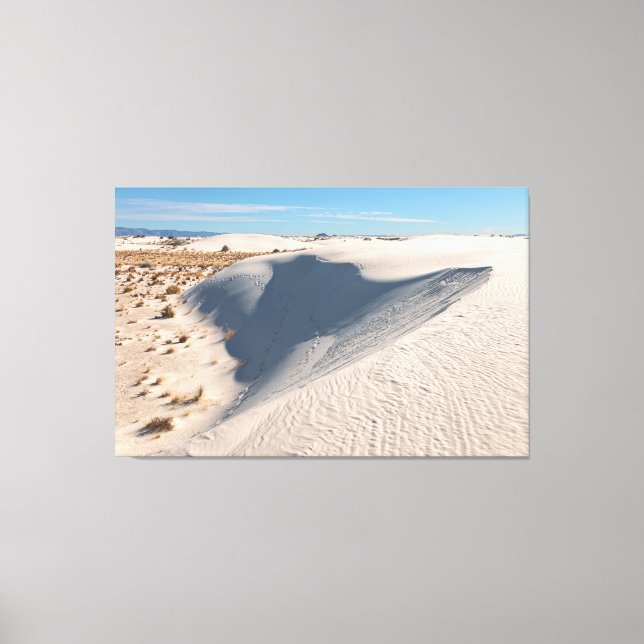 Impressão Em Tela Dunas de Areia Branca (Frente)