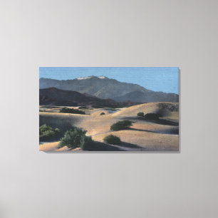 Impressão Em Tela Dunas de areia do deserto e montanhas