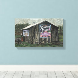 Impressão Em Tela Duncans Mills, Old Barn Watercolor
