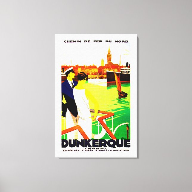 Impressão Em Tela Dunkerque (Frente)